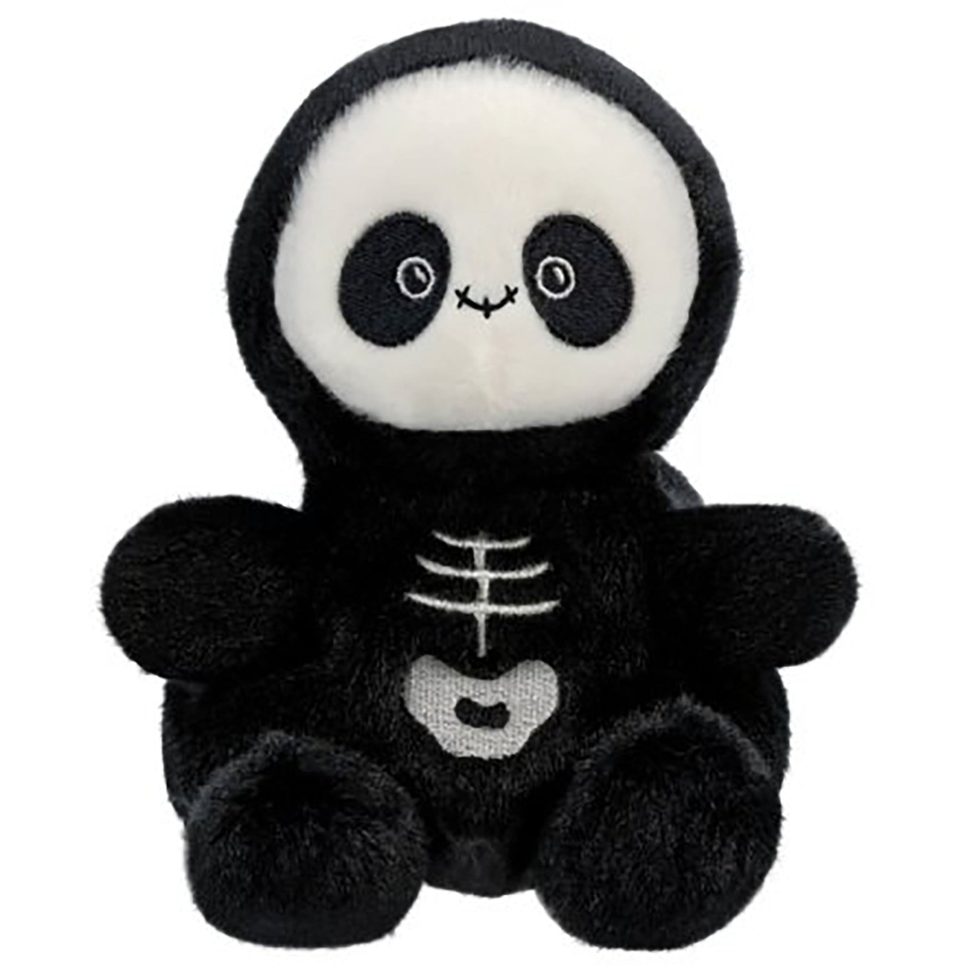 Palm Pals Skelly the Skeleton plush toy, front view